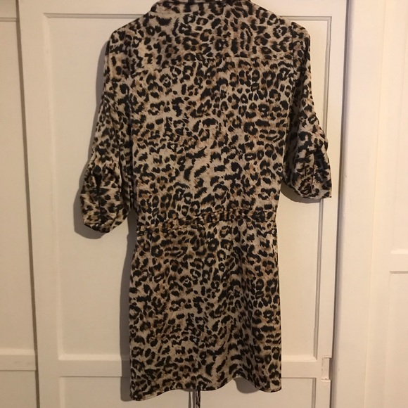 Calvin Klein Cheetah Tunic - Picture 5 of 7